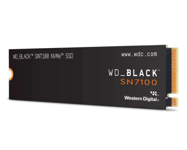 WD 1TB M.2 NVMe SSD Gen4 WDS100T4X0E SN7100 Black  second image