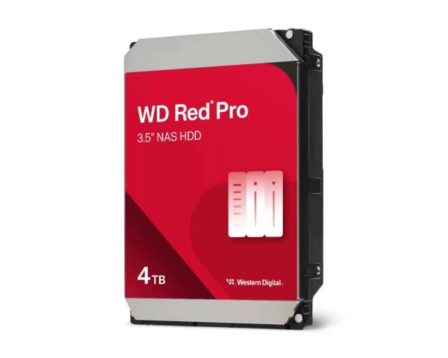 WD 4TB 3.5 inča SATA III 256MB 7.200rpm WD4006FFBX Red Pro hard disk