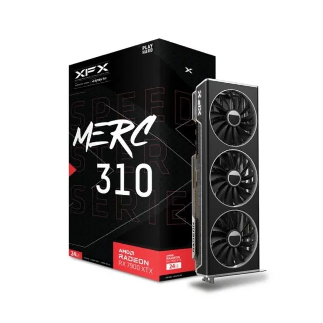 XFX RX 7900XTX MERC310 Black Edition 24GB, RX-79XMERCB9