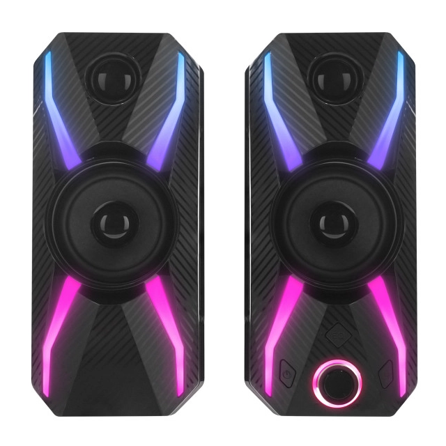 Zvučnici 2.0 Rampage RMS-X5 3Wx2 USB RGB second image