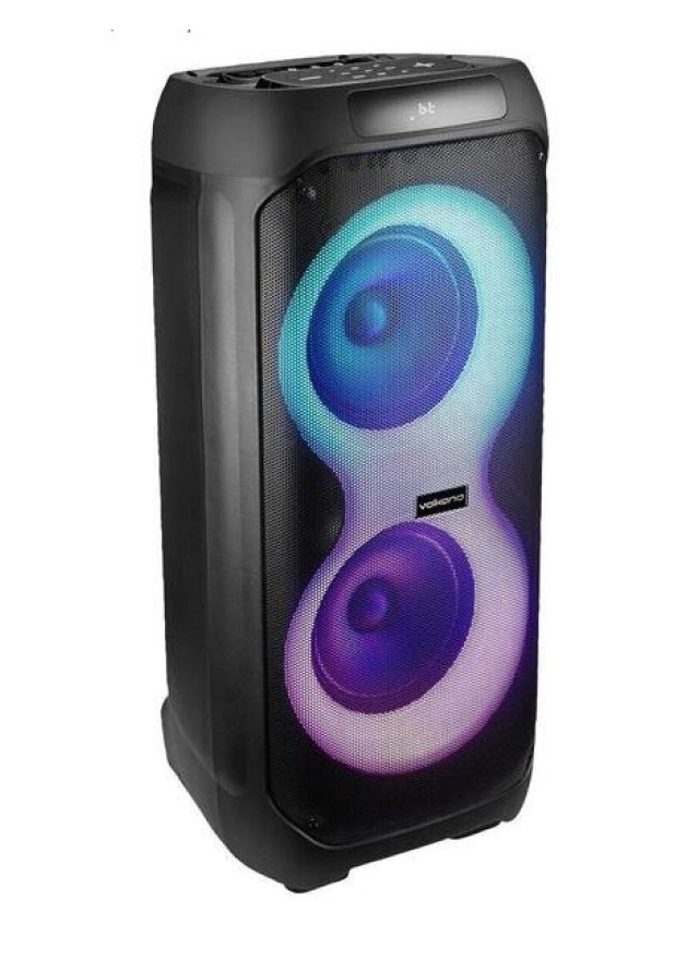 Zvucnik Volkano Groove Dual 8" VK-3902-D8 60W Bluetooth,micro sd, usb,fm crni second image