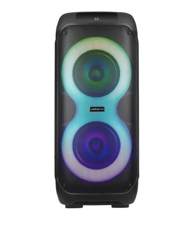 Zvucnik Volkano Groove Dual 8" VK-3902-D8 60W Bluetooth,micro sd, usb,fm crni