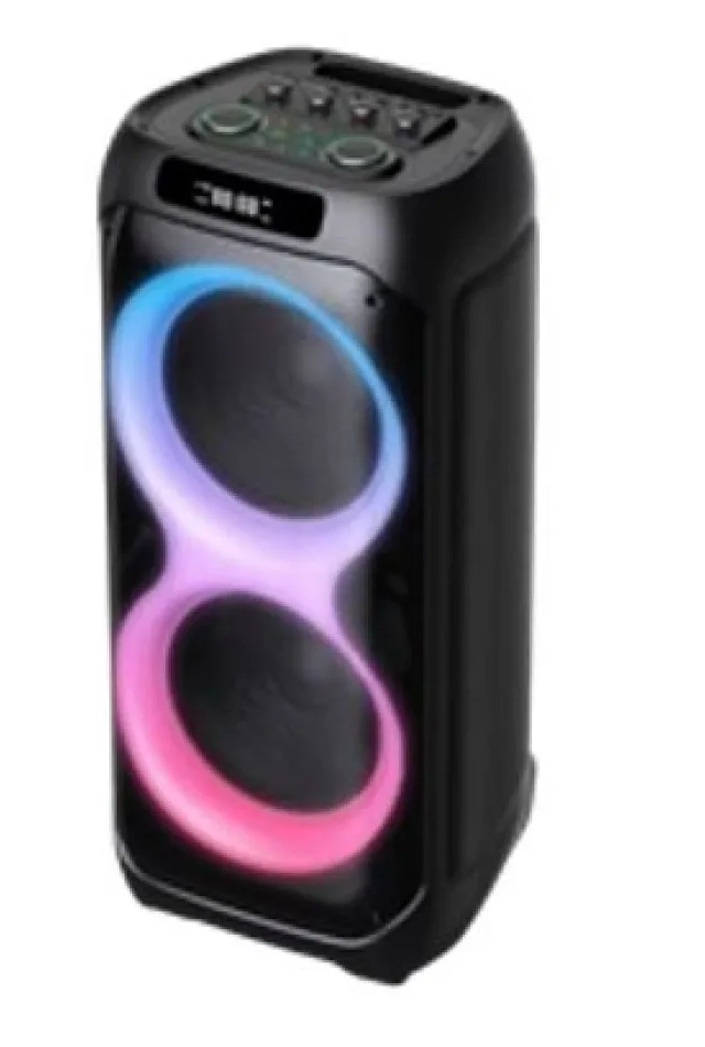 Zvučnik Volkano Motion Dual 10" VK-3903-D10 60W Bluetooth,micro sd crni